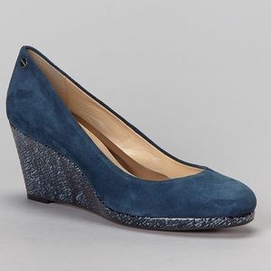 Calvin Klein Suede Lin Wedge